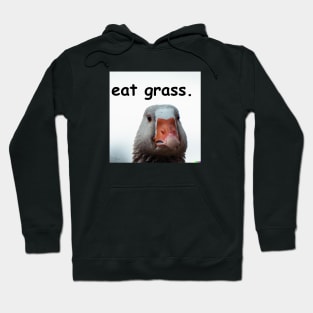 eat grass. Hoodie